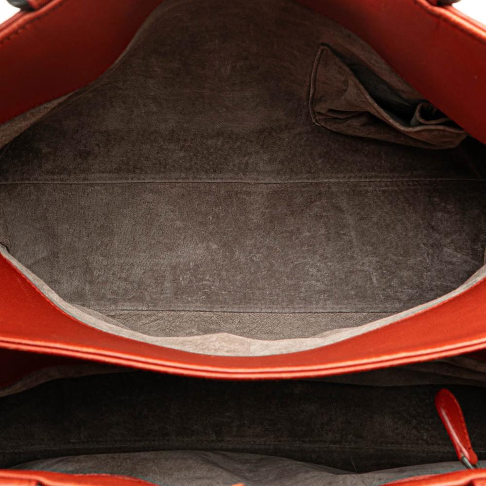 Red Leather Bottega Veneta Tote