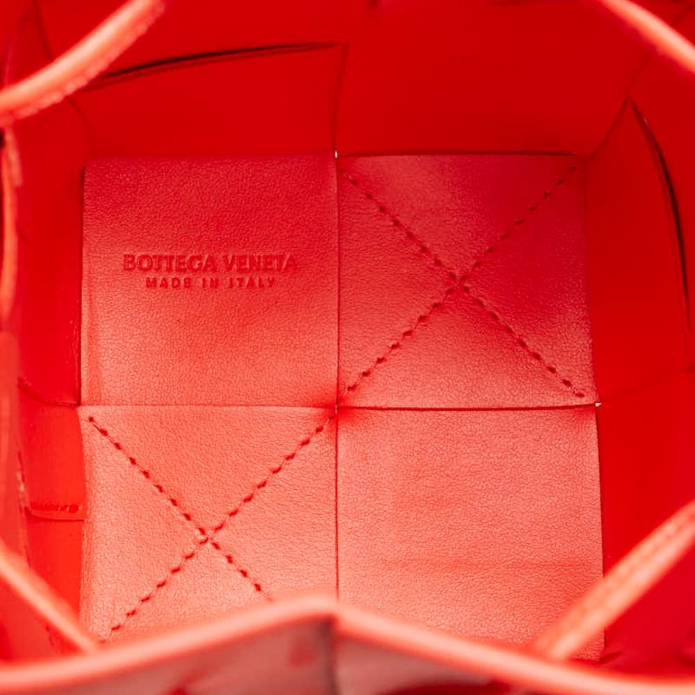 Red Leather Bottega Veneta Shoulder Bag
