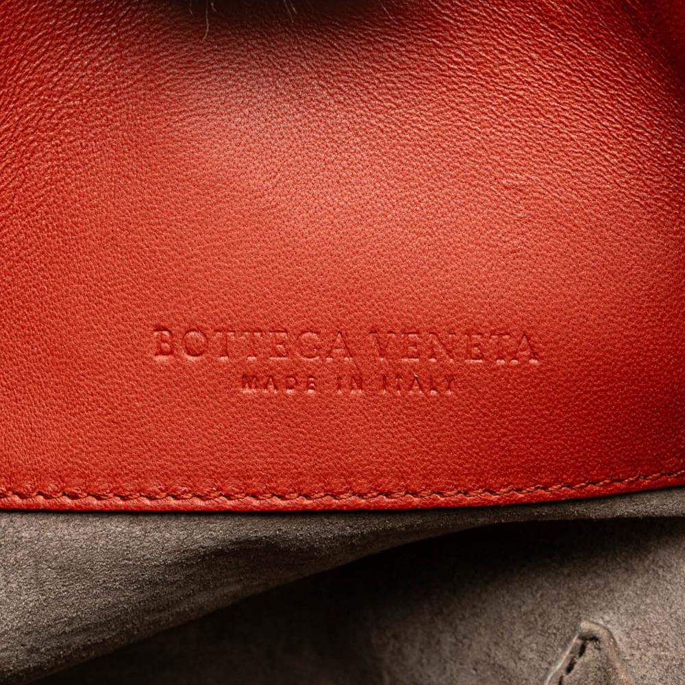 Red Leather Bottega Veneta Tote