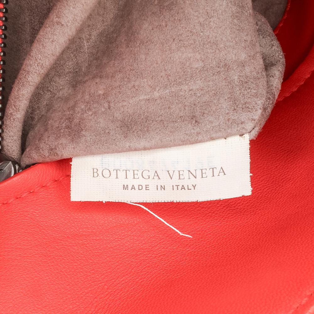 Red Leather Bottega Veneta Tote