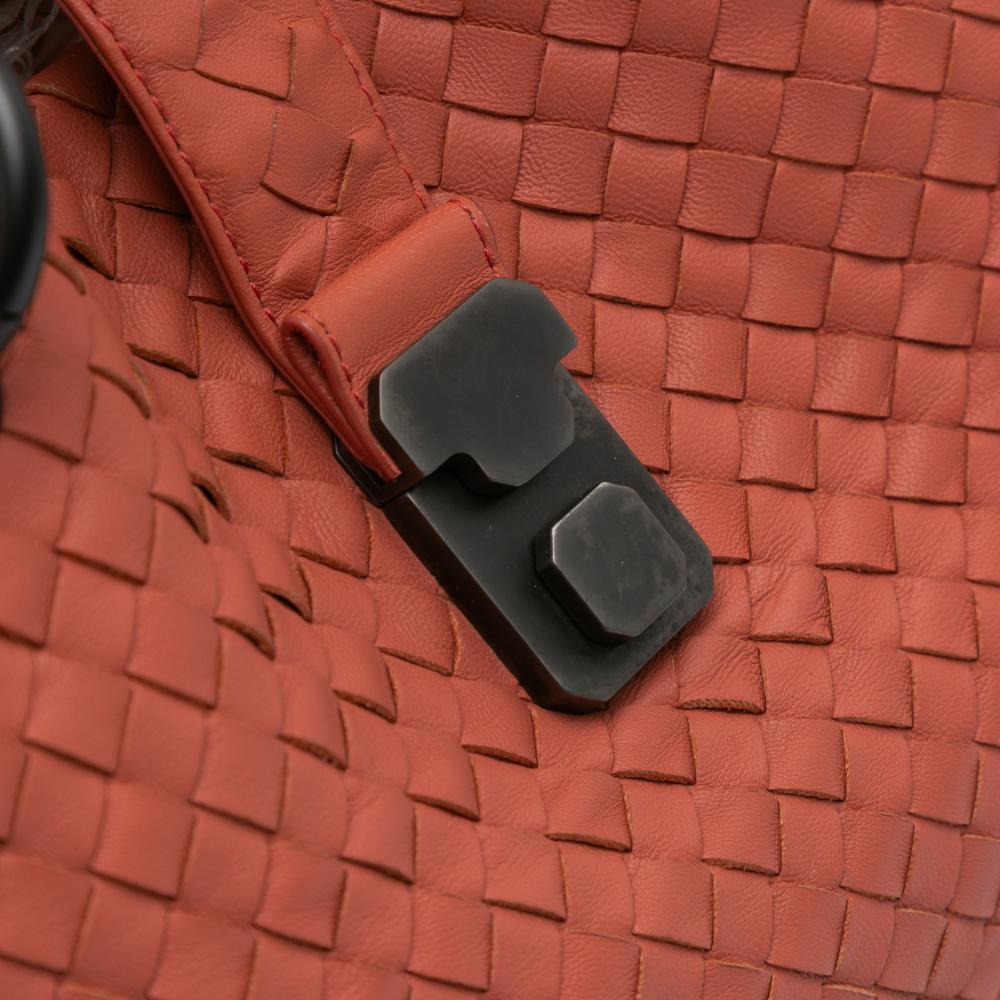 Red Leather Bottega Veneta Tote