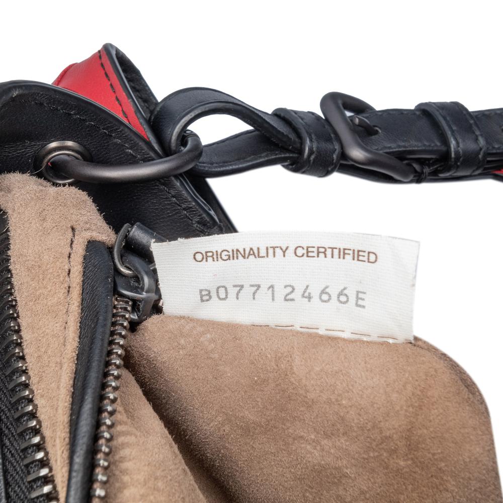Red Leather Bottega Veneta Crossbody Bag