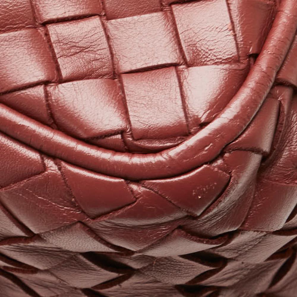 Red Leather Bottega Veneta Crossbody Bag