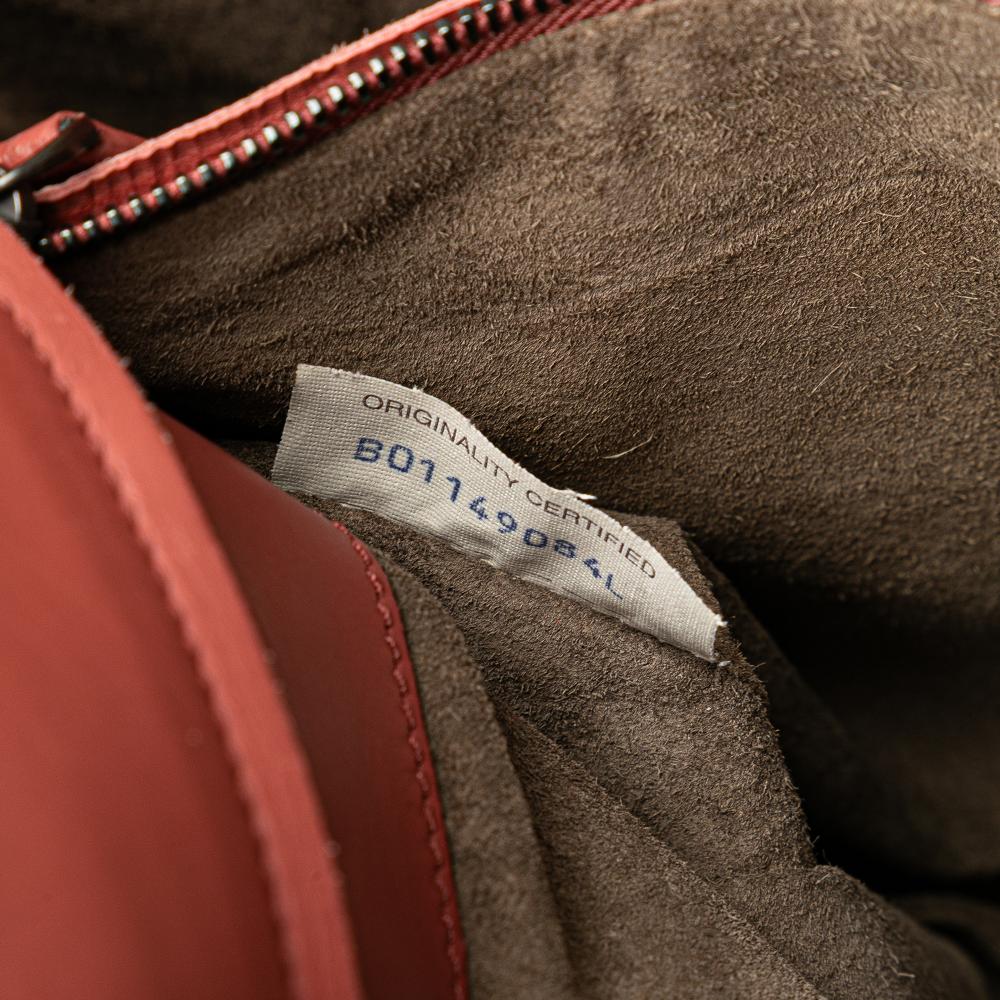Red Leather Bottega Veneta Tote