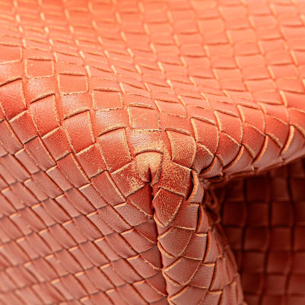 Red Leather Bottega Veneta Tote