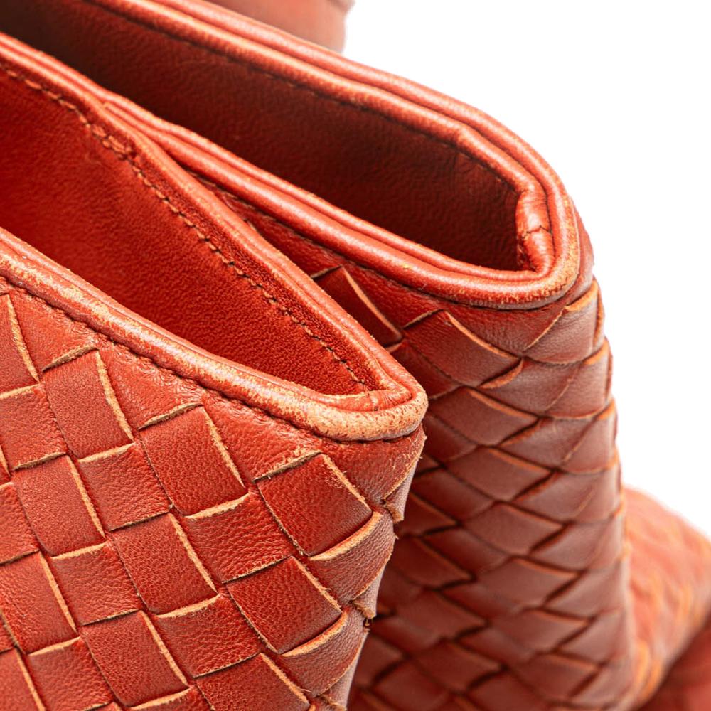 Red Leather Bottega Veneta Tote