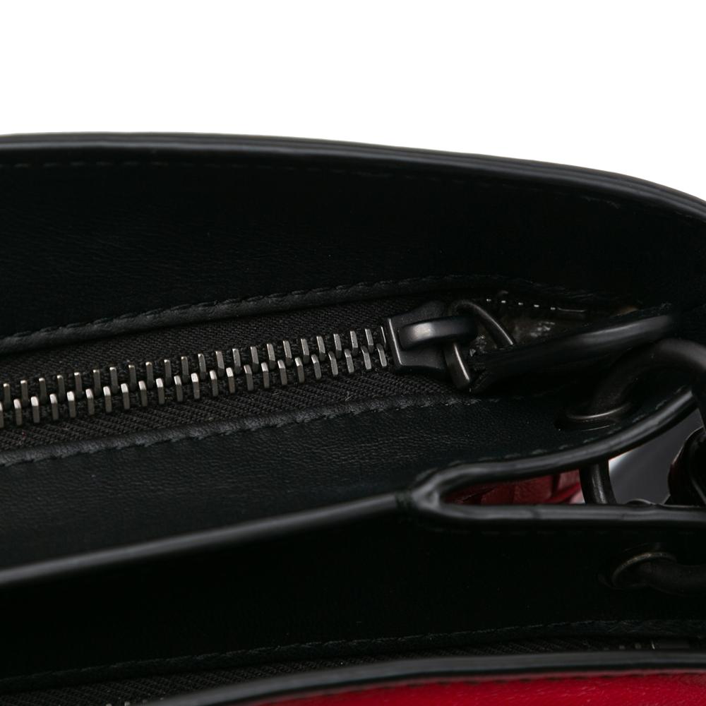 Red Leather Bottega Veneta Crossbody Bag