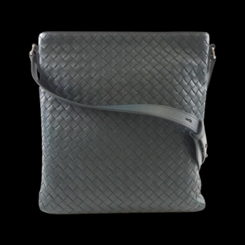 Silver Leather Bottega Veneta Shoulder Bag