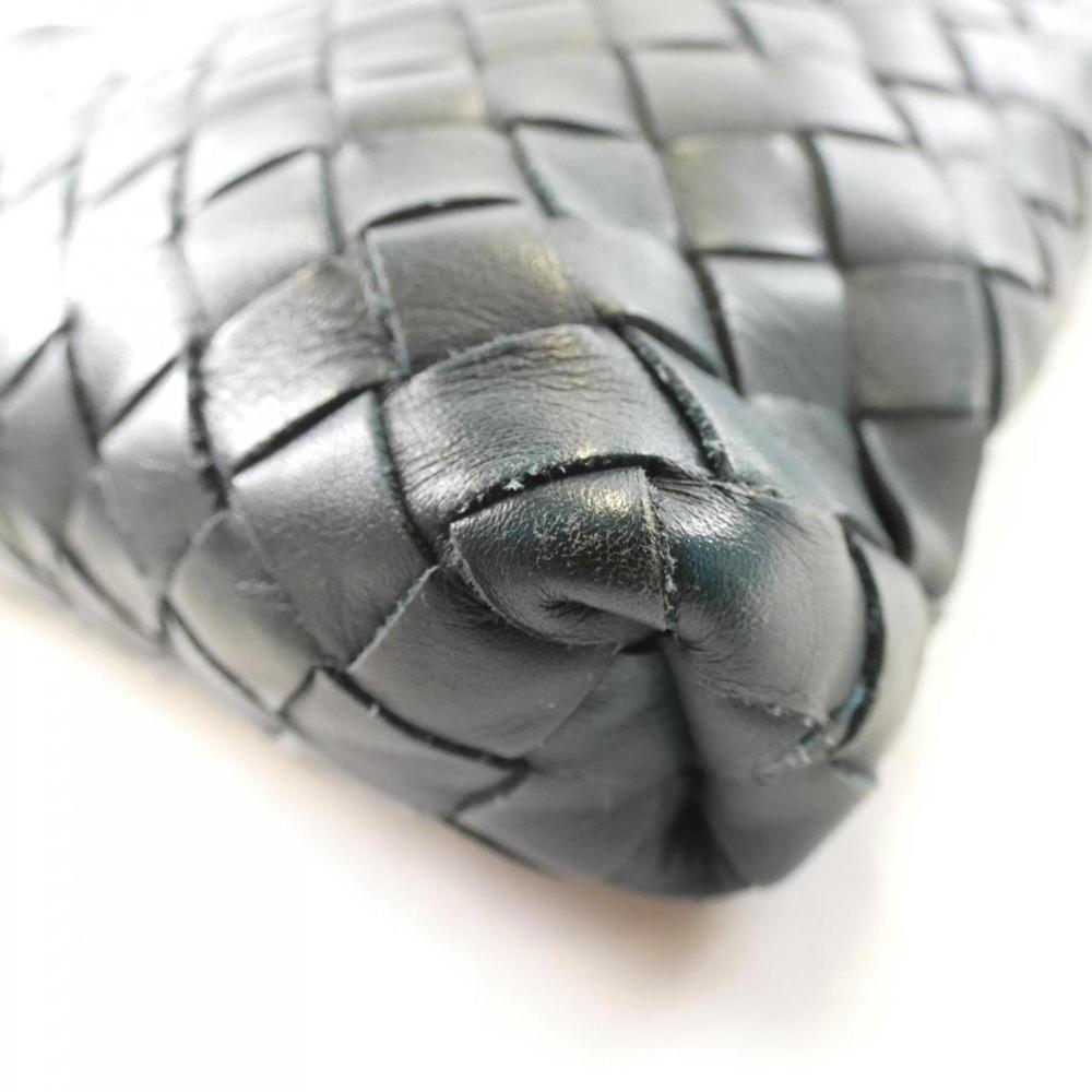 Silver Leather Bottega Veneta Shoulder Bag