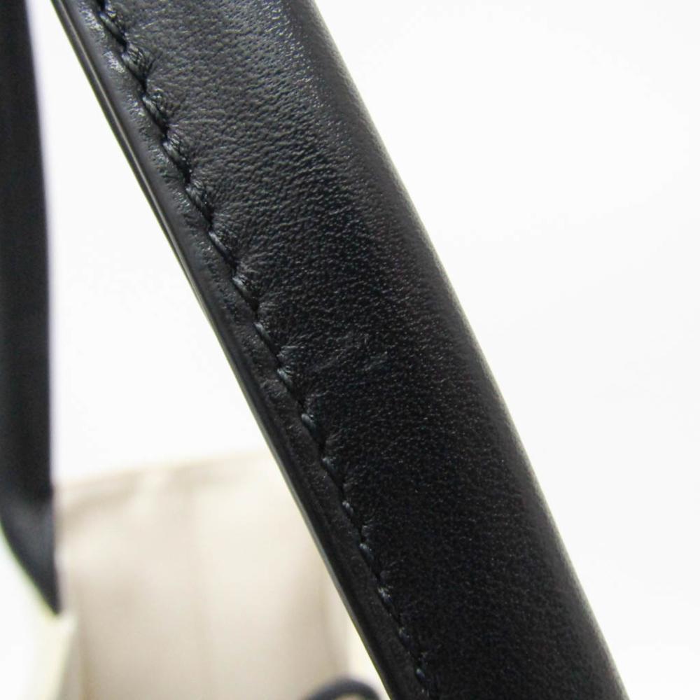 White Canvas Bottega Veneta Tote