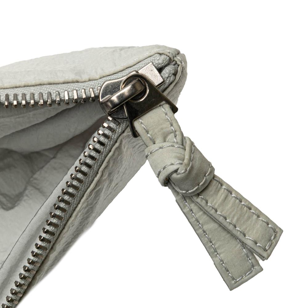 White Nylon Bottega Veneta Padded Cassette Bag