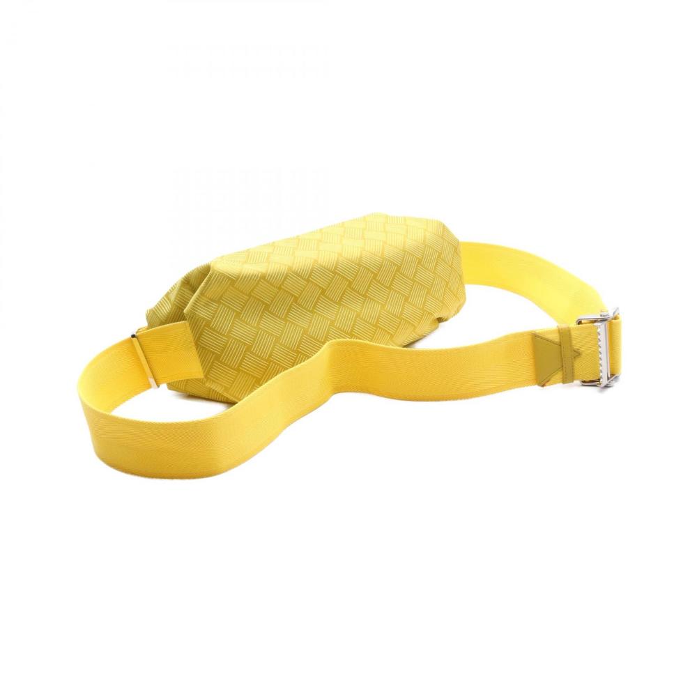 Yellow Canvas Bottega Veneta Belt Bag