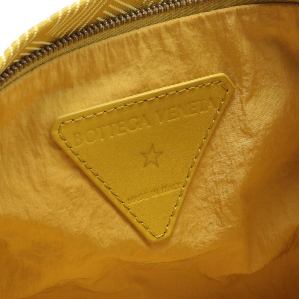 Yellow Canvas Bottega Veneta Belt Bag