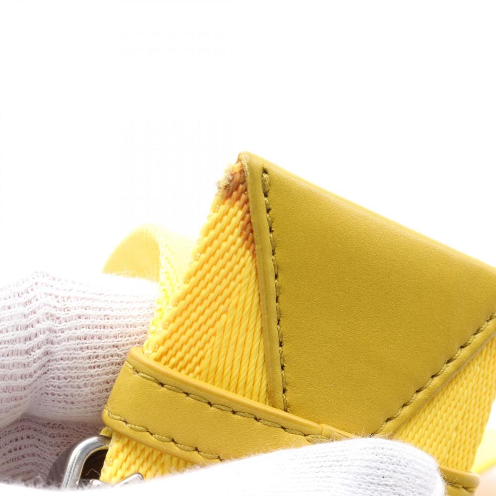 Yellow Canvas Bottega Veneta Belt Bag