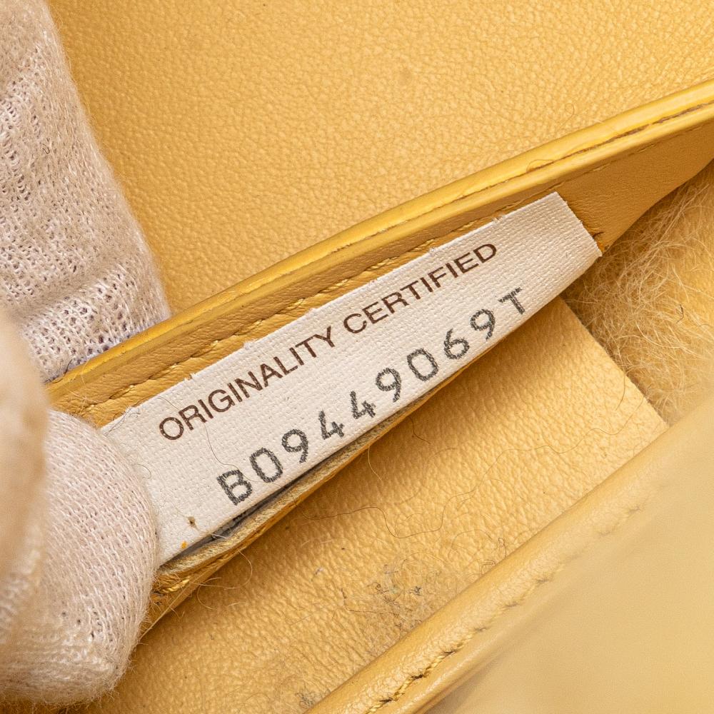 Yellow Fur Bottega Veneta Tote