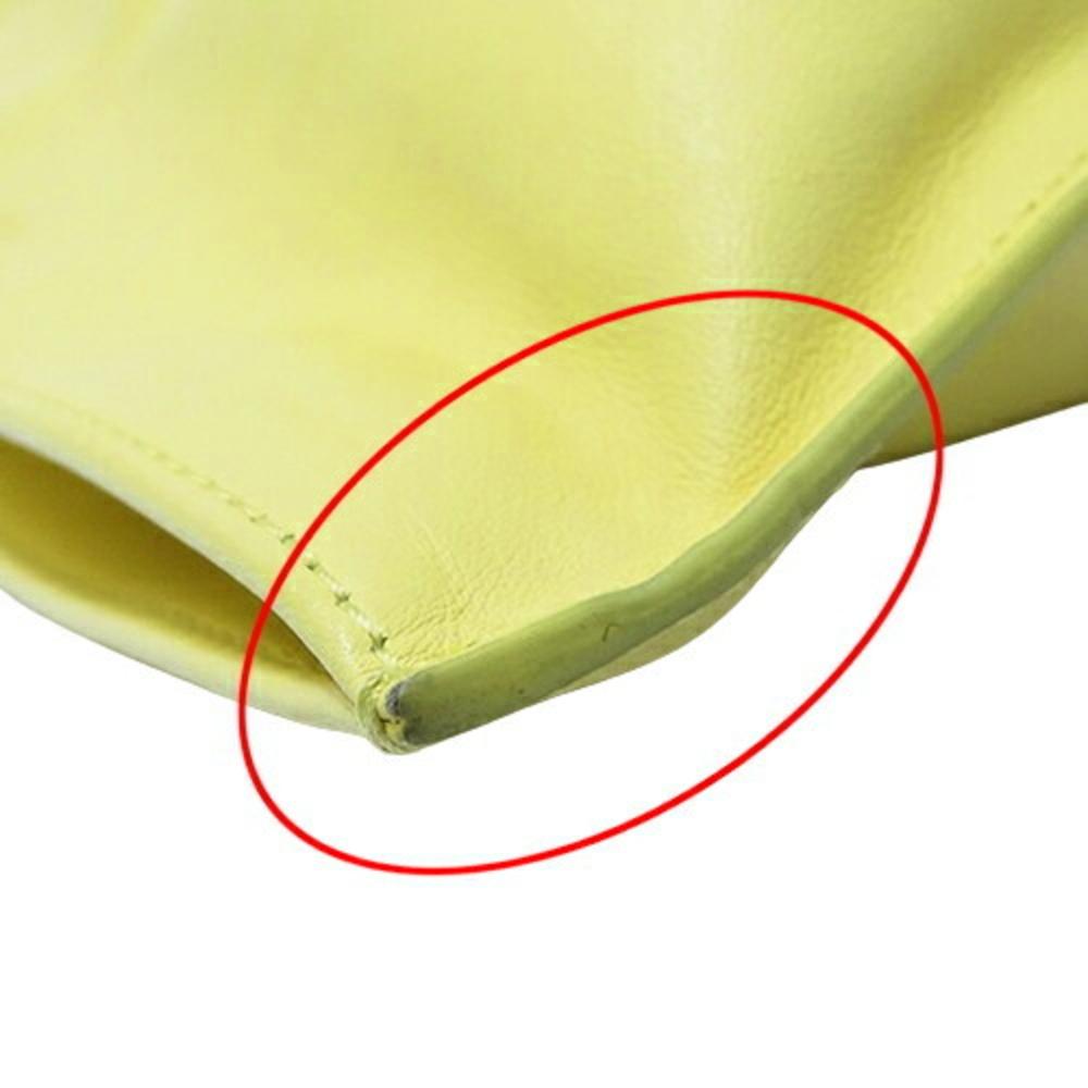 Yellow Leather Bottega Veneta Handbag