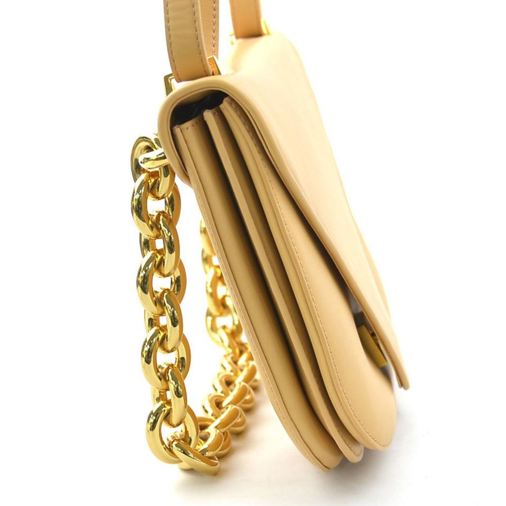 Yellow Leather Bottega Veneta Shoulder Bag