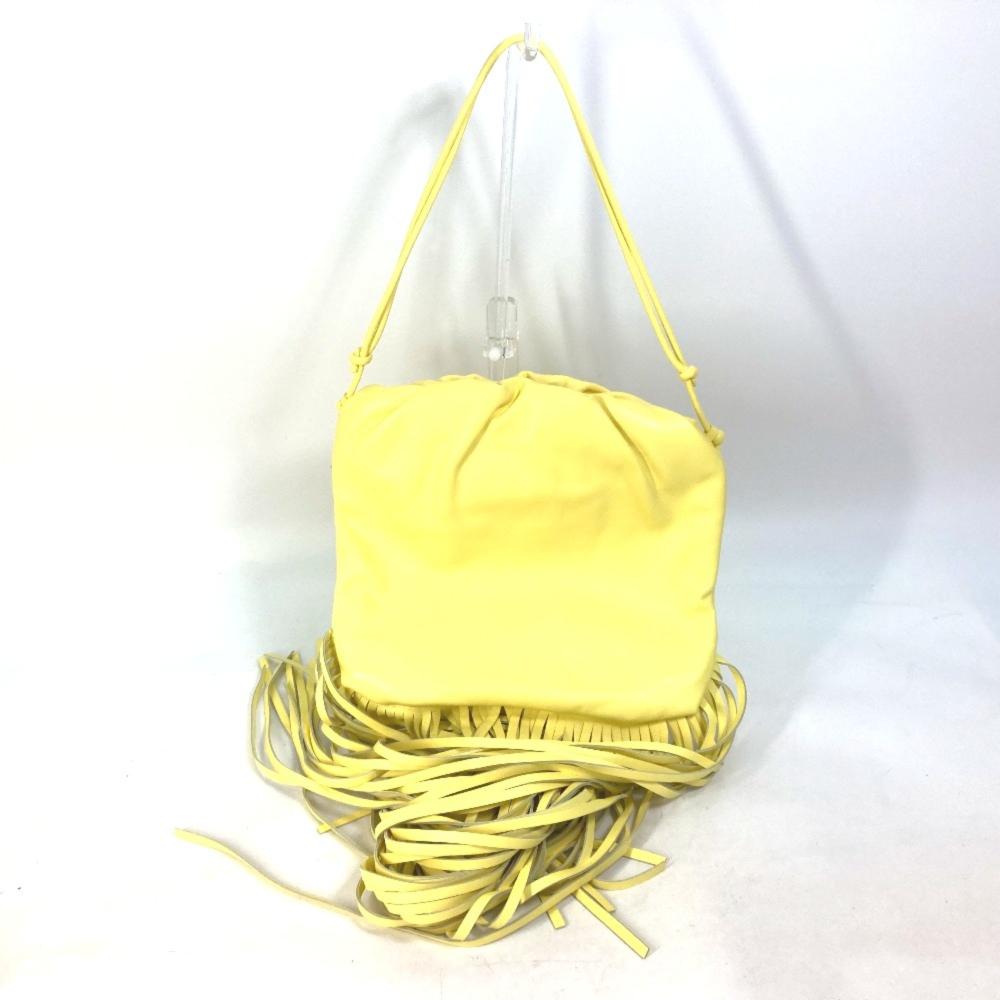 Yellow Leather Bottega Veneta Shoulder Bag
