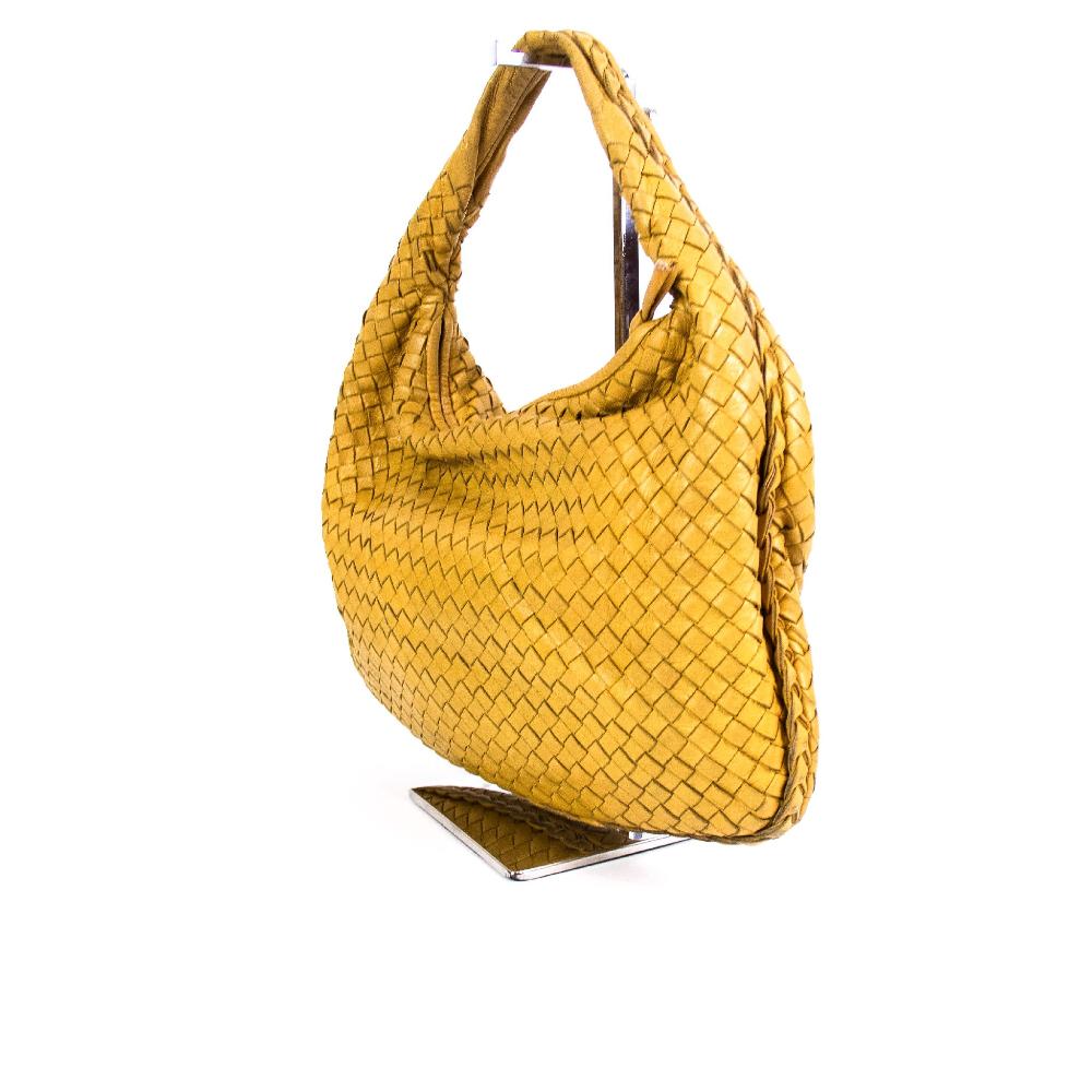 Yellow Leather Bottega Veneta Hobo Bag