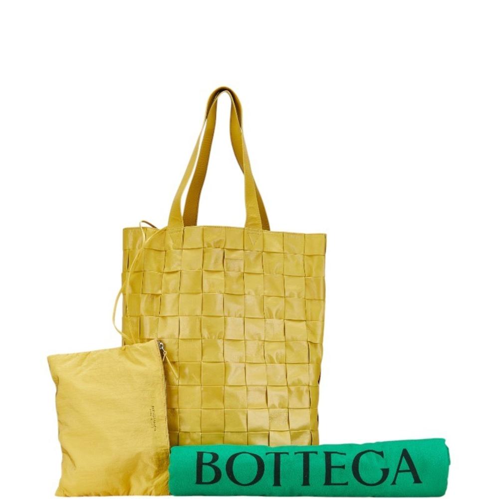 Yellow Leather Bottega Veneta Tote