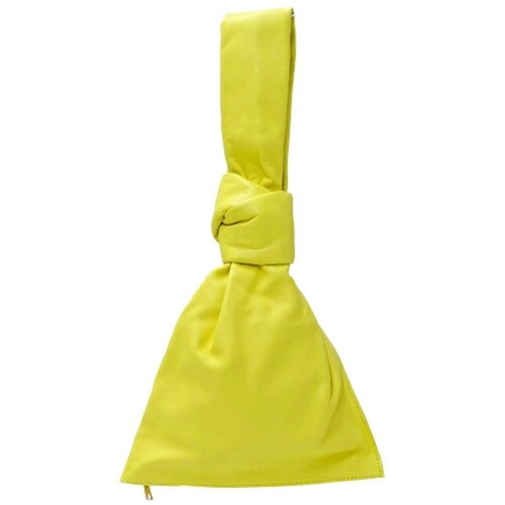 Yellow Leather Bottega Veneta Handbag