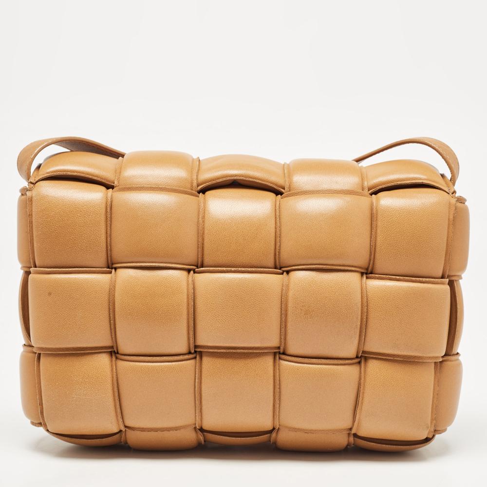 Yellow Leather Bottega Veneta Shoulder Bag