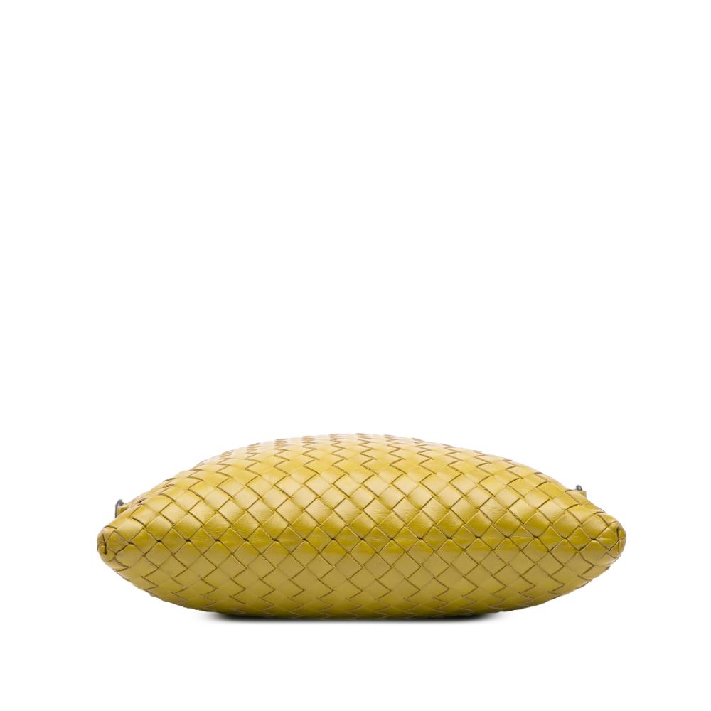 Yellow Leather Bottega Veneta Crossbody Bag