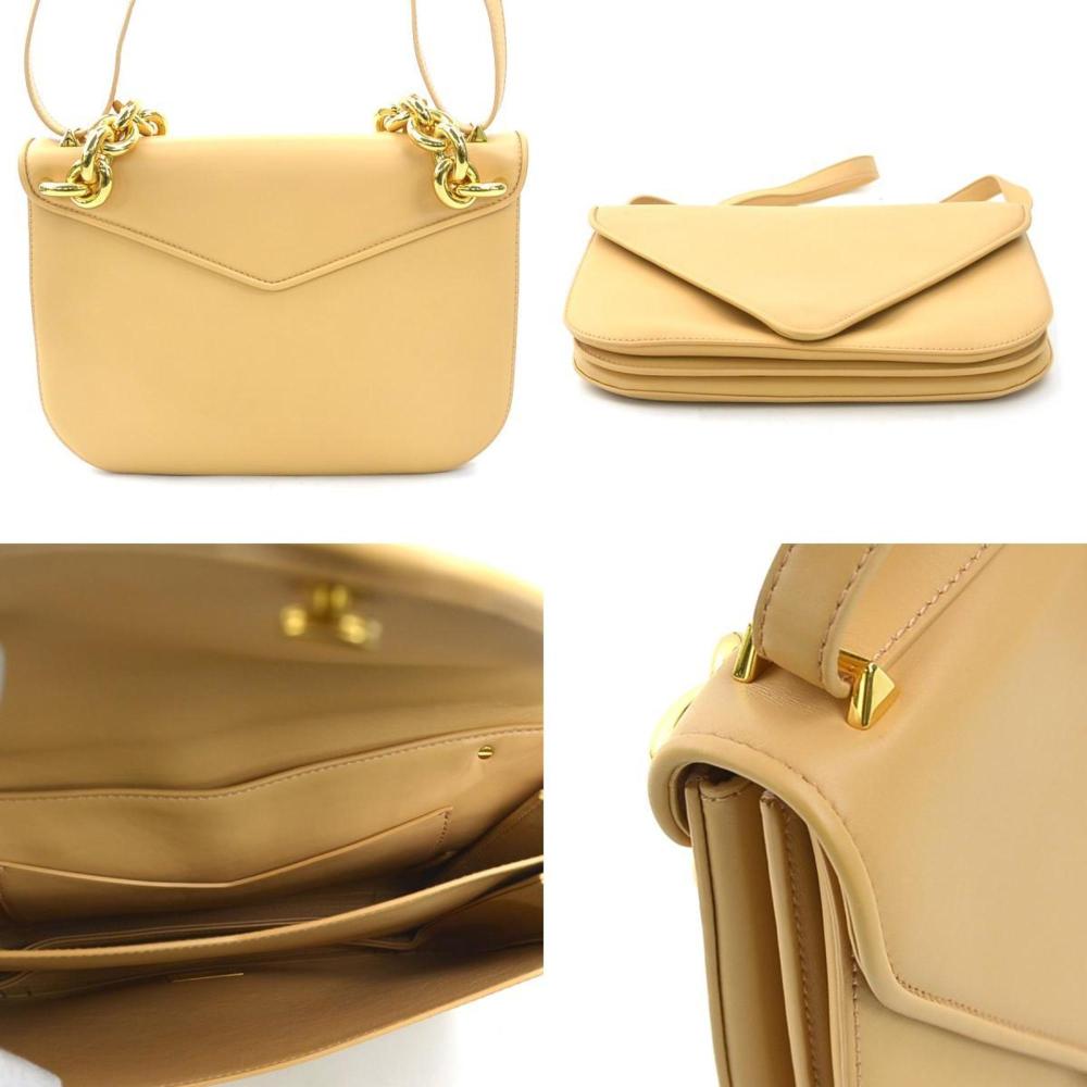 Yellow Leather Bottega Veneta Shoulder Bag
