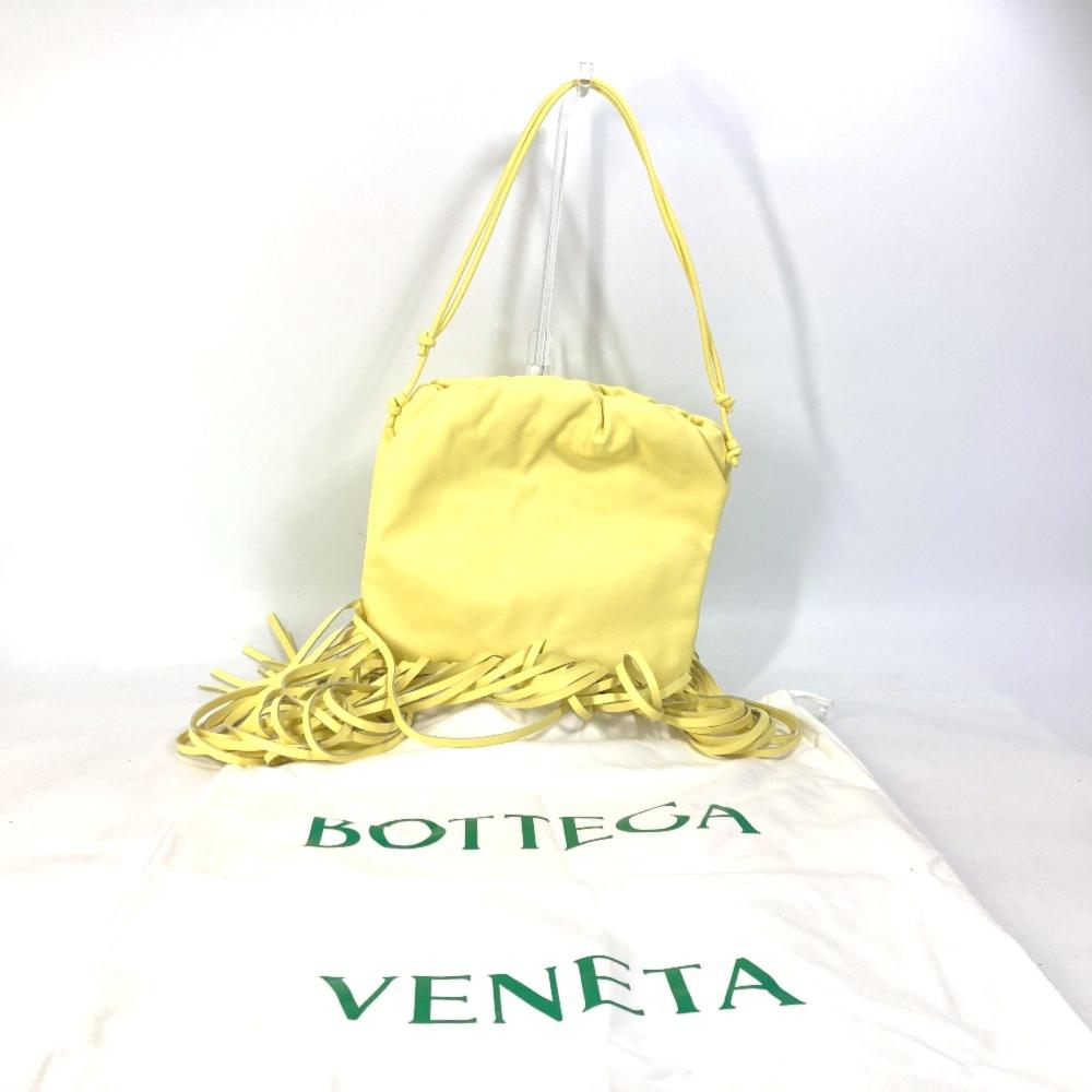Yellow Leather Bottega Veneta Shoulder Bag