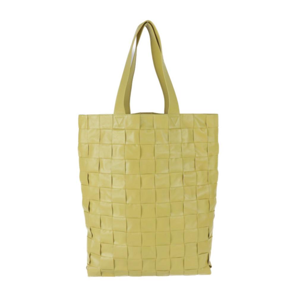 Yellow Leather Bottega Veneta Tote