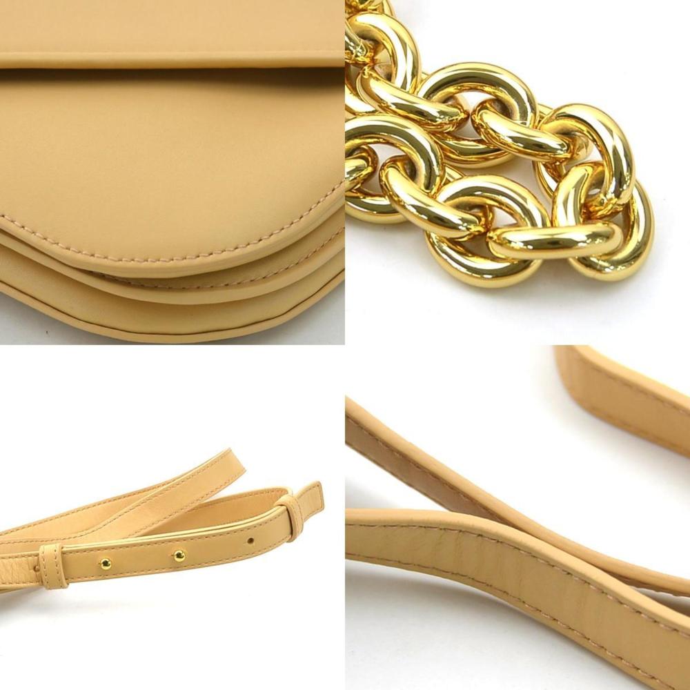 Yellow Leather Bottega Veneta Shoulder Bag