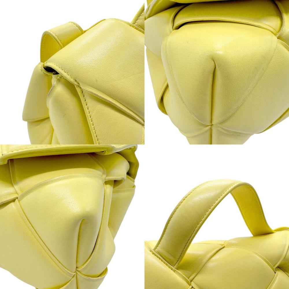 Yellow Leather Bottega Veneta Shoulder Bag