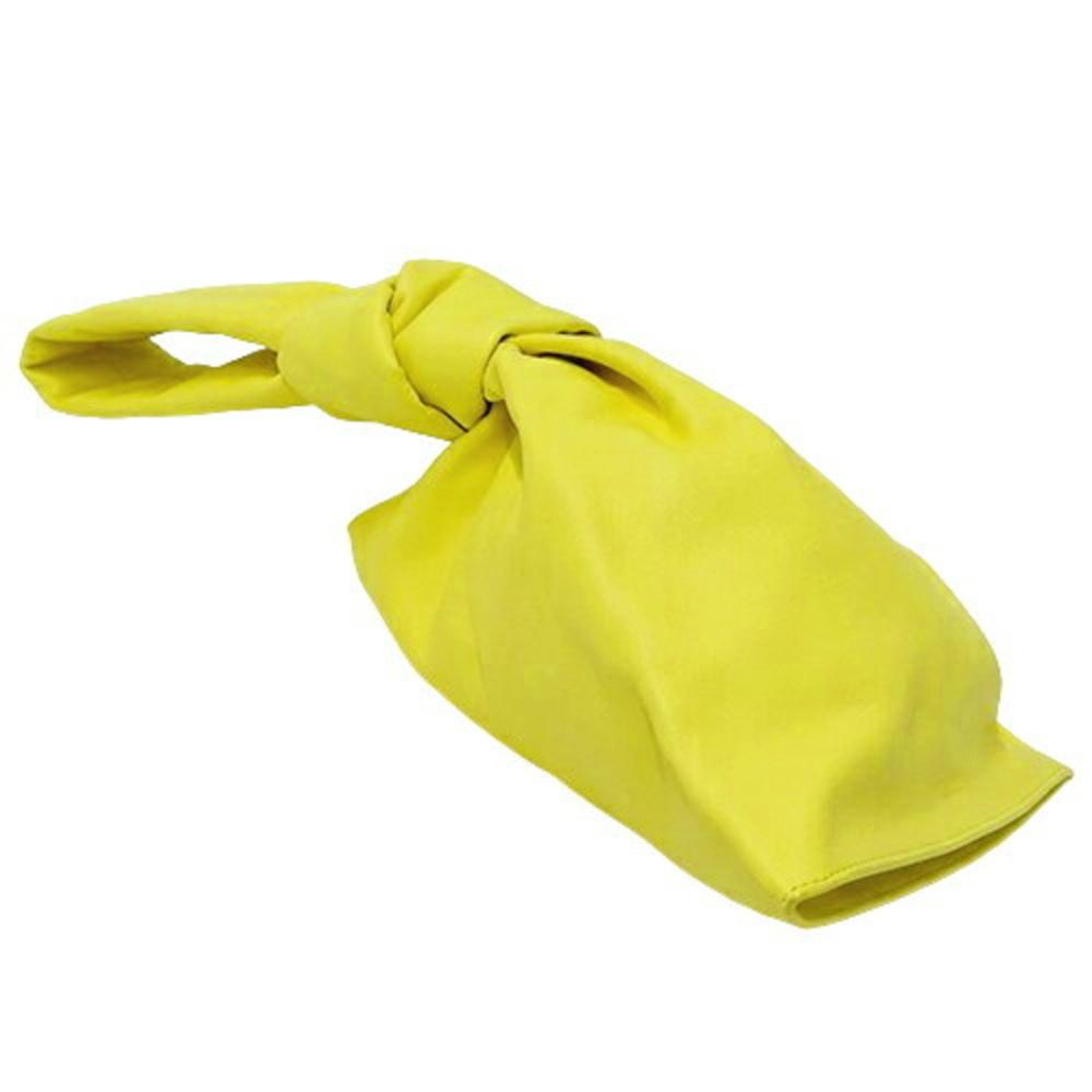 Yellow Leather Bottega Veneta Handbag