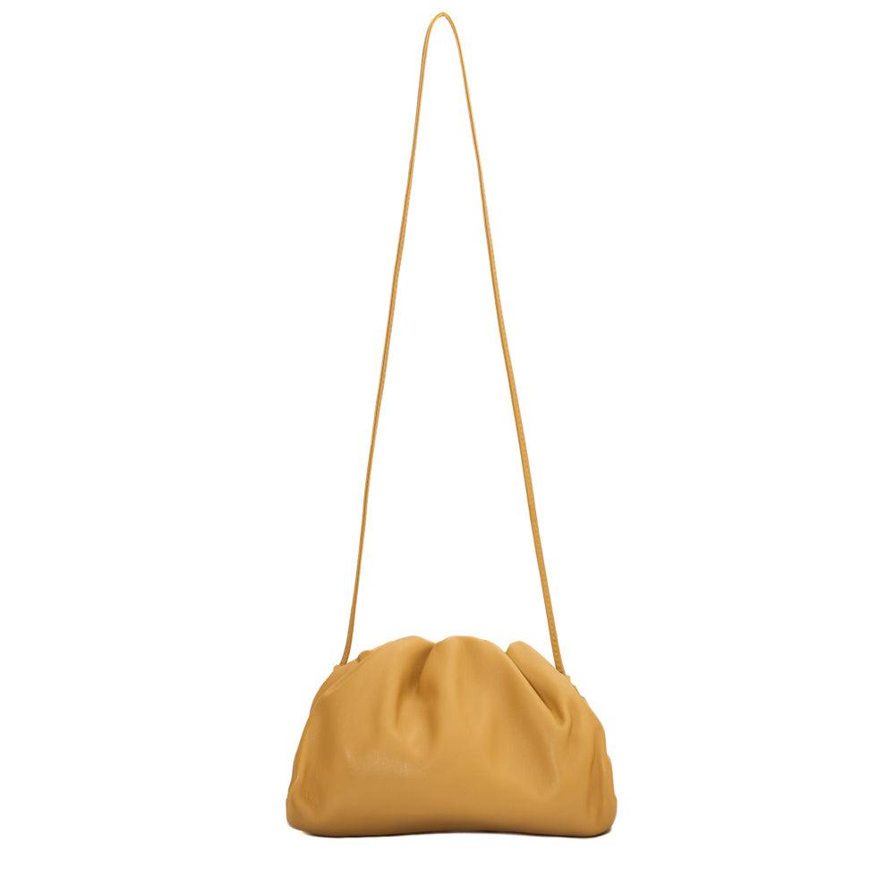 Yellow Leather Bottega Veneta Pouches