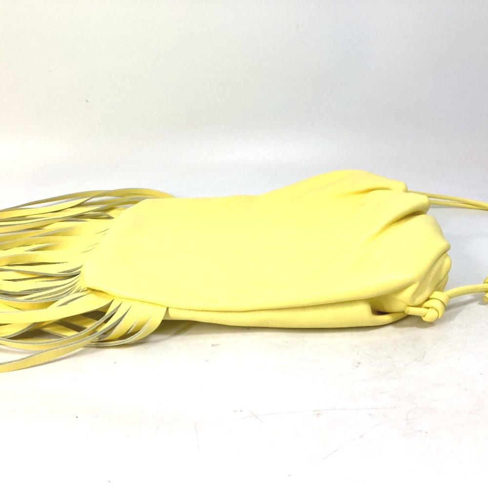 Yellow Leather Bottega Veneta Shoulder Bag