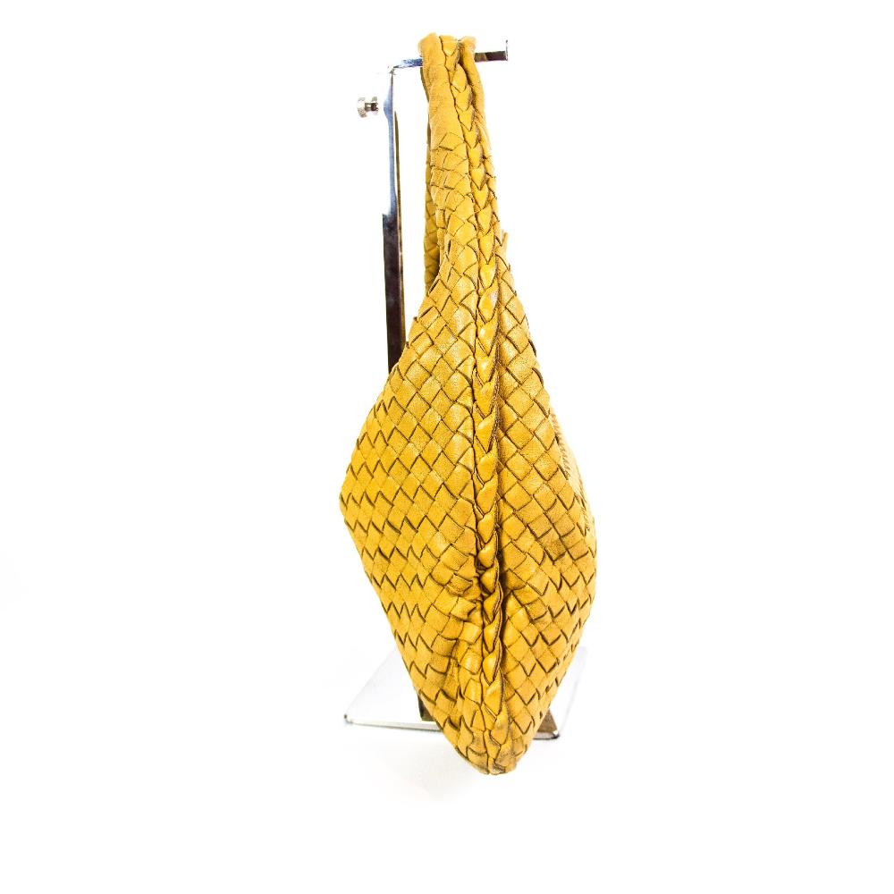 Yellow Leather Bottega Veneta Hobo Bag