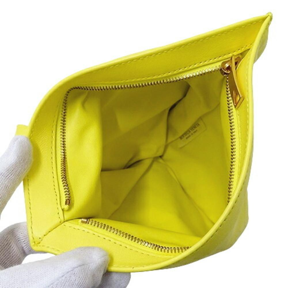 Yellow Leather Bottega Veneta Handbag
