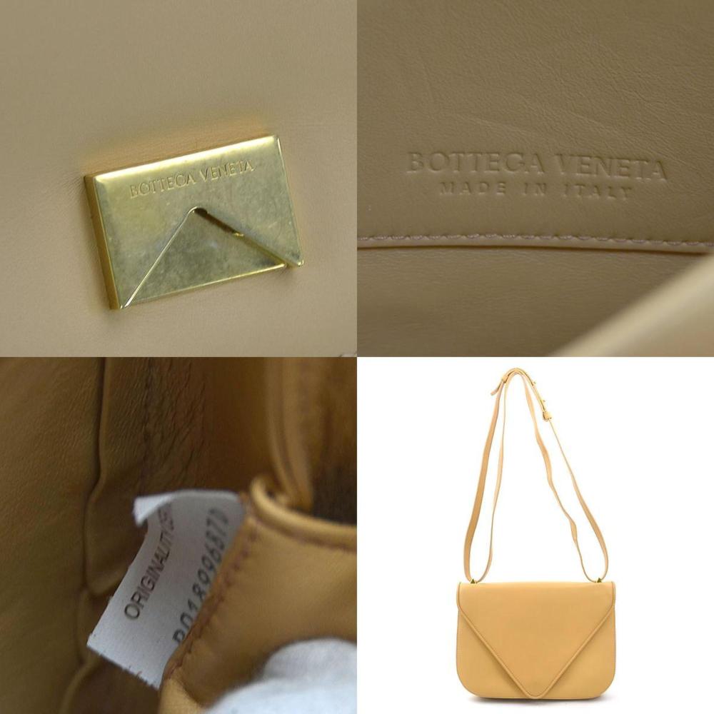 Yellow Leather Bottega Veneta Shoulder Bag