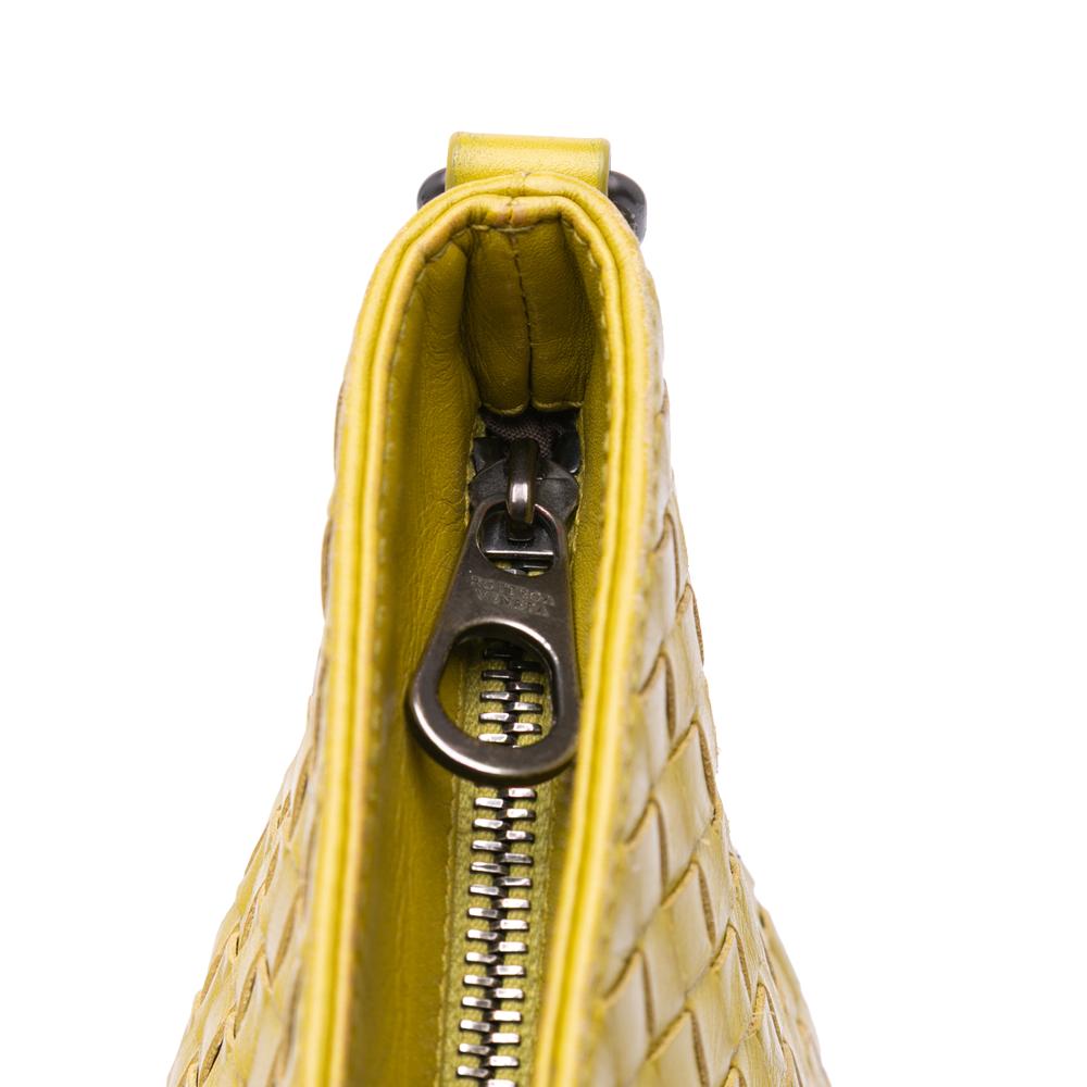 Yellow Leather Bottega Veneta Crossbody Bag