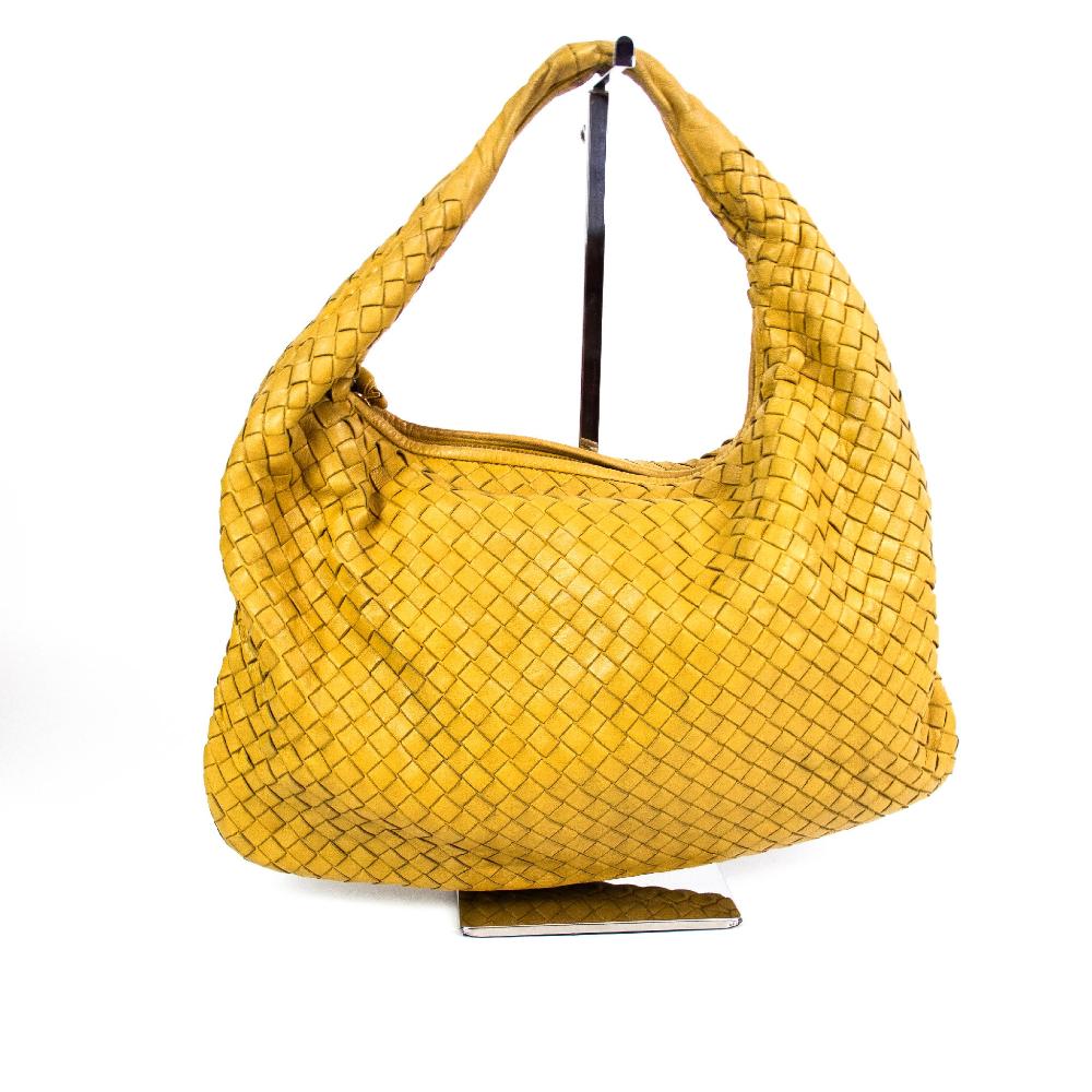 Yellow Leather Bottega Veneta Hobo Bag