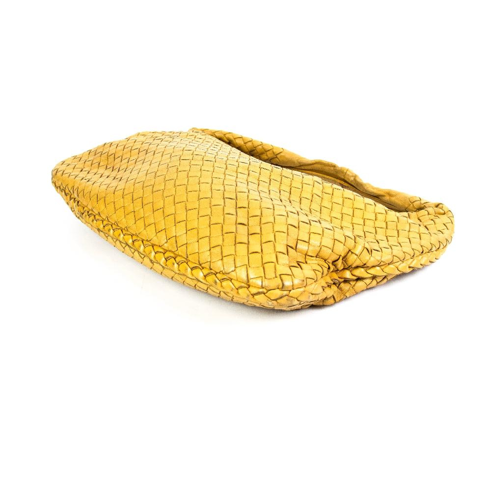Yellow Leather Bottega Veneta Hobo Bag