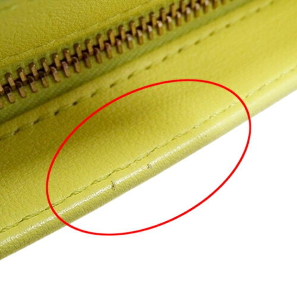 Yellow Leather Bottega Veneta Handbag