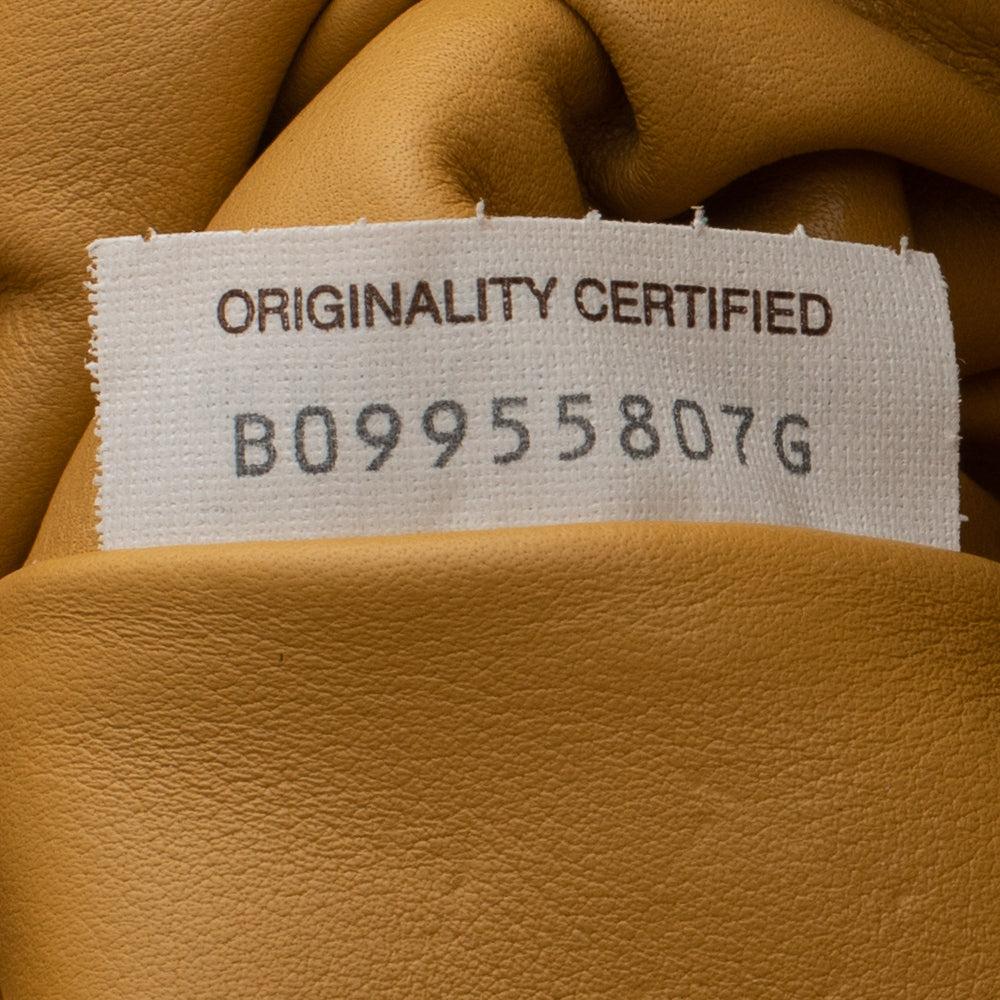 Yellow Leather Bottega Veneta Pouches