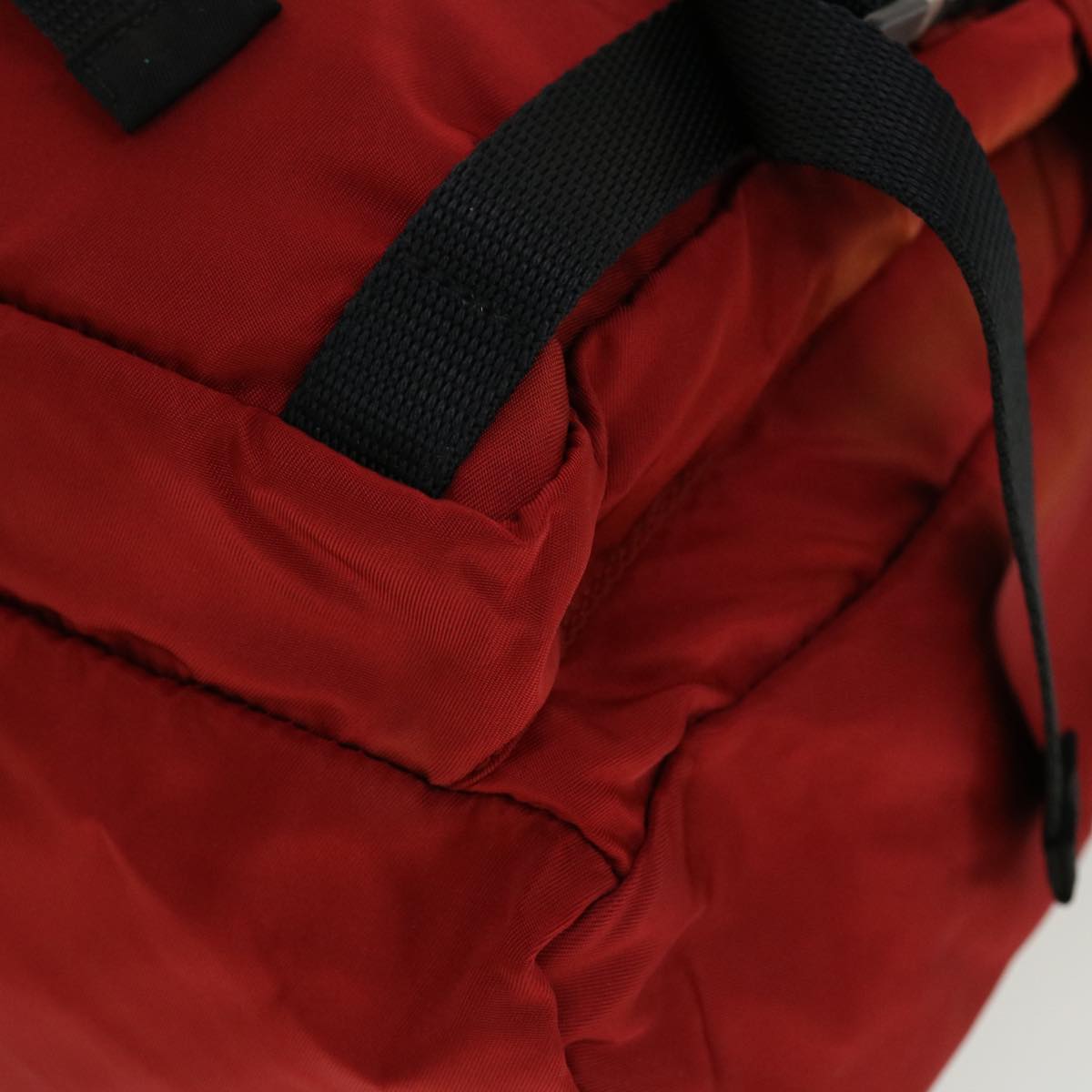 PRADA Backpack Nylon Red bs5480