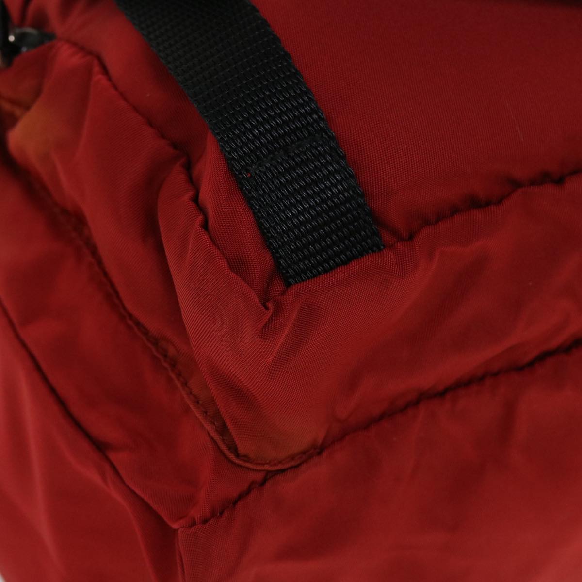 PRADA Backpack Nylon Red bs5480