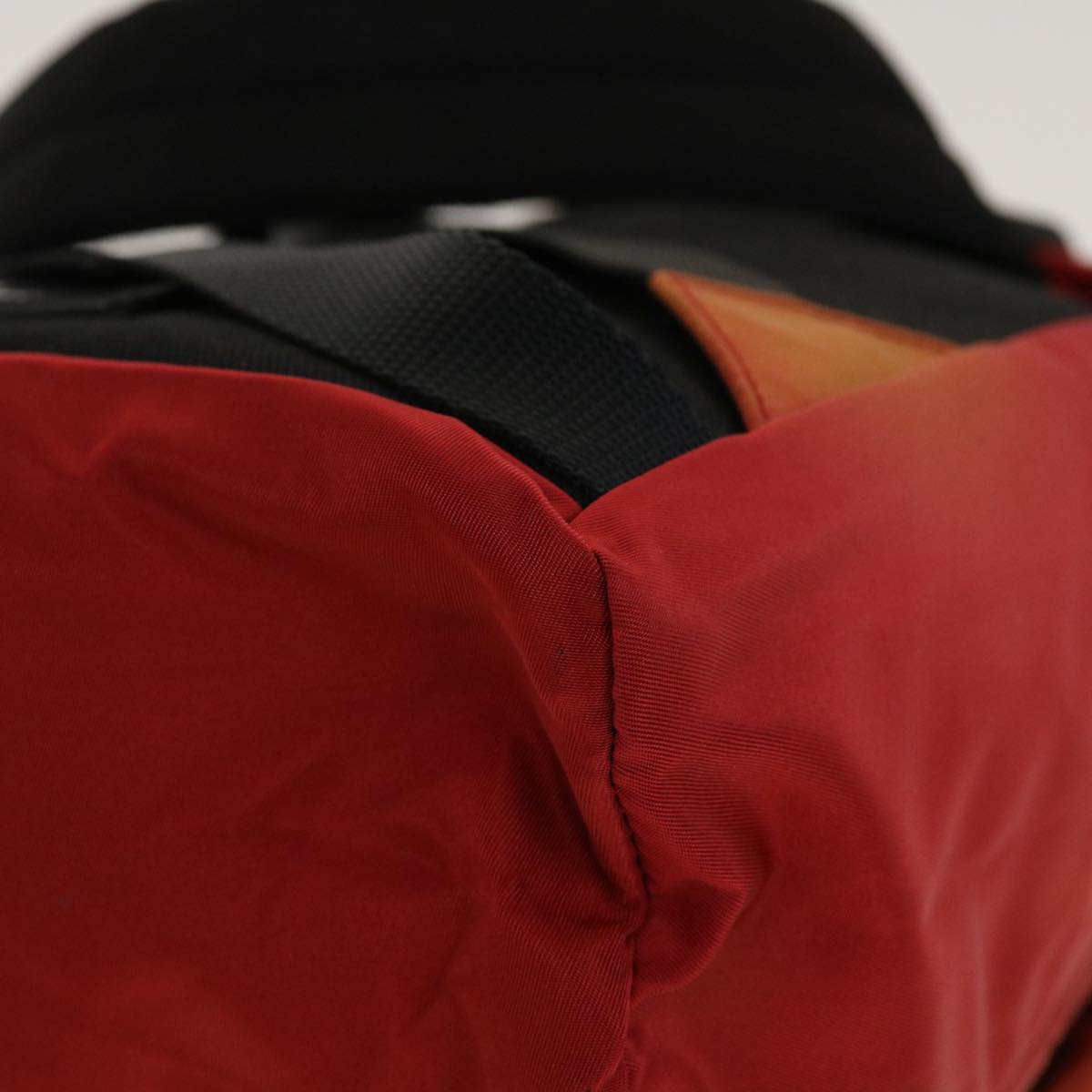 PRADA Backpack Nylon Red bs5480