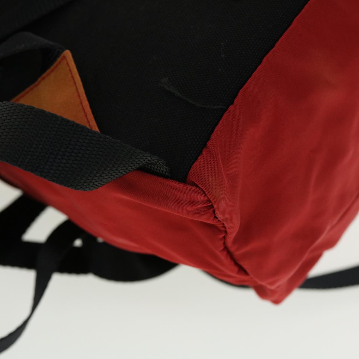 PRADA Backpack Nylon Red bs5480