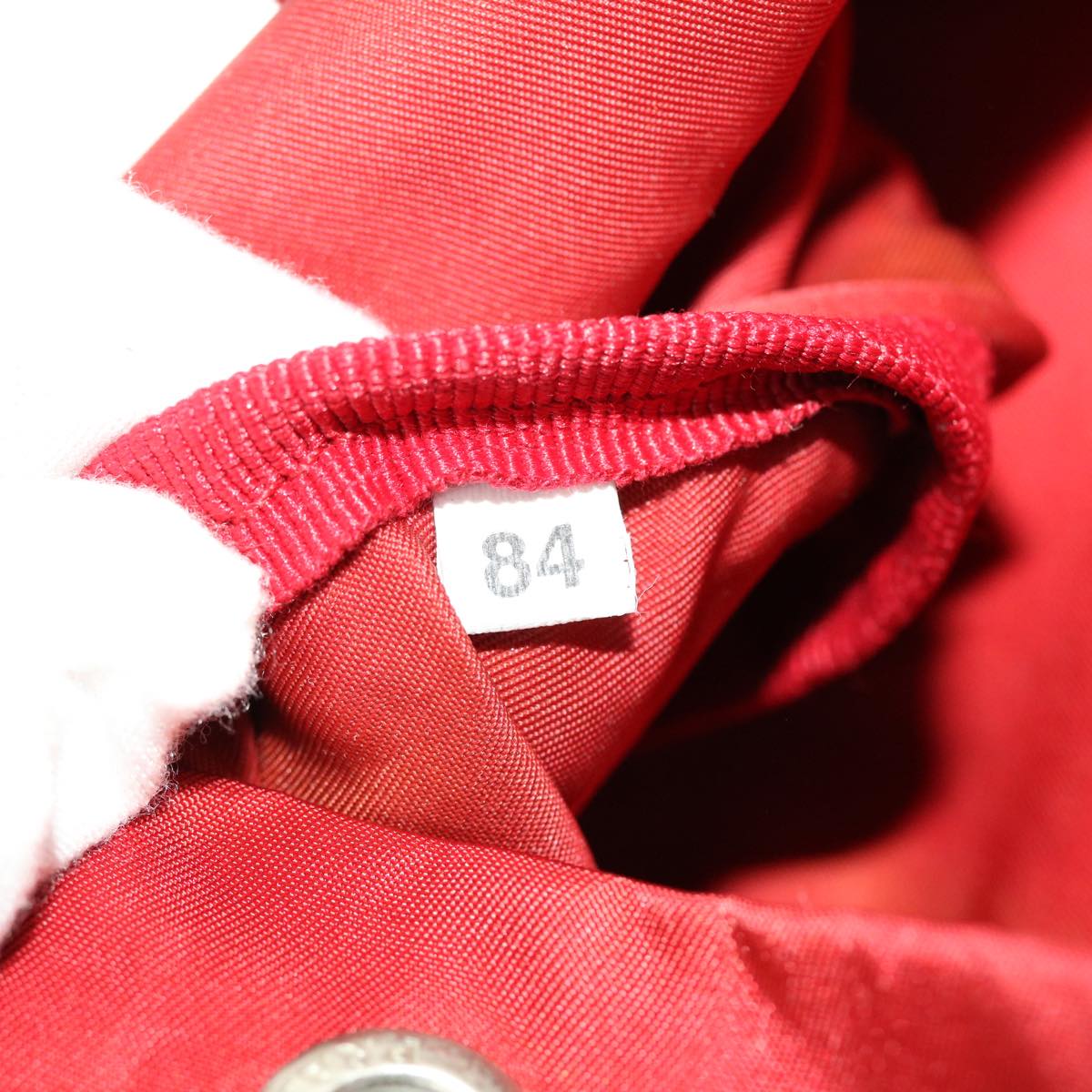 PRADA Backpack Nylon Red bs5480