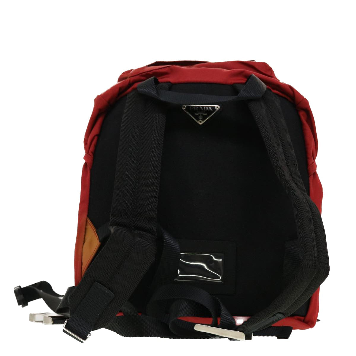 PRADA Backpack Nylon Red bs5480