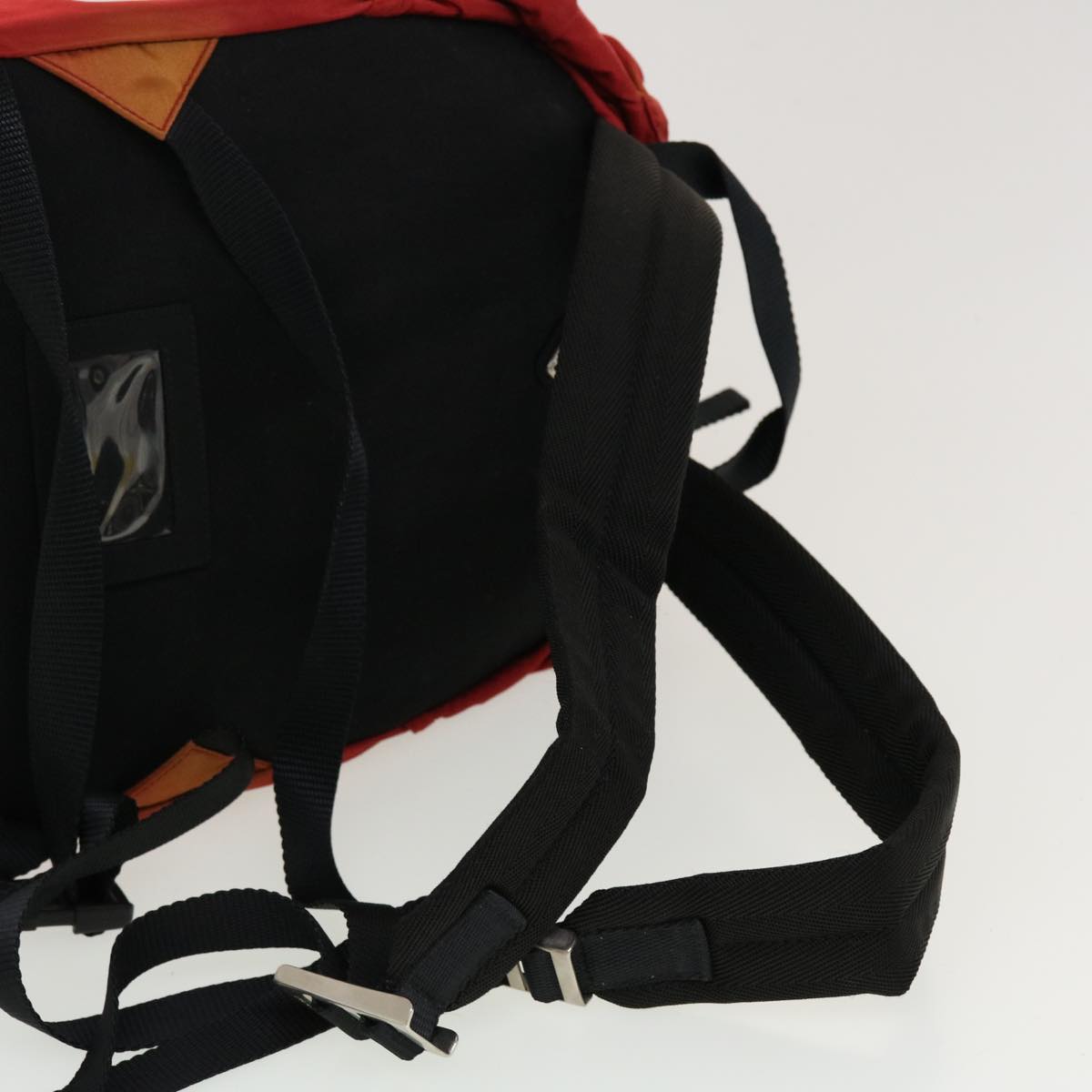 PRADA Backpack Nylon Red bs5480